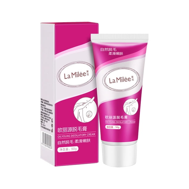 Crema depilatoria de 50 g para axilas, piernas y brazos para hombres y mujeres.