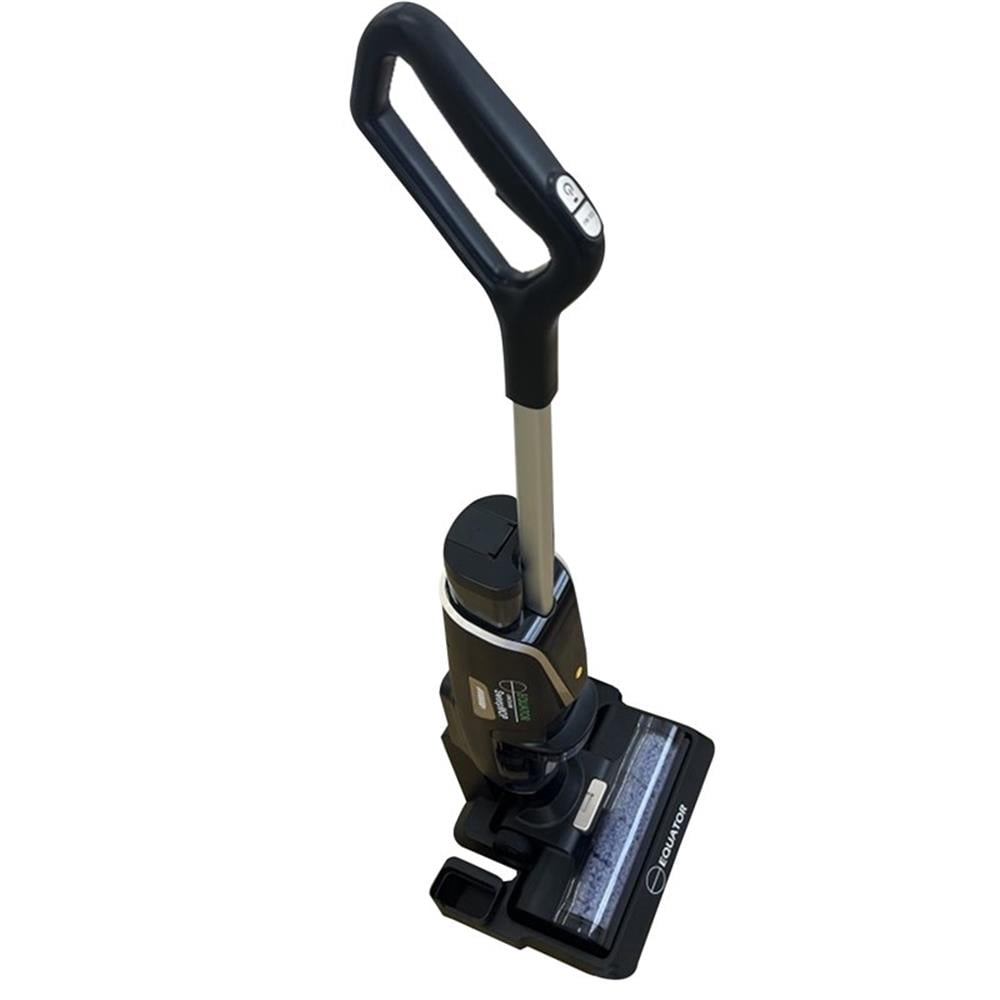 Pemberly Row Cordless Self-Cleaning Wet/Dry Vacuum Sweep Mop in Black