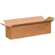 thumbnail image 1 of Marca Partners Cajas De Cartón Corrugado De 16 X 4 X 4 De Largo, 16 Pulgadas De Largo X 4 Pulgadas De Ancho X 4 Pulgadas De Alto, Paquete De 25 | Caja De Almacenamiento Móvil De Embalaje De Envío Para, 1 of 4
