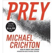 MICHAEL CRICHTON; ROBERT SEAN LEONARD Prey CD Low Price (Audiobook)