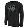 thumbnail image 2 of Men's Black Jimmie Johnson Digi Camo Battallion Long Sleeve T-Shirt, 2 of 3