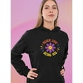 thumbnail image 2 of Never Stop Being You Hoodie Women -Smartprints Designs, Female Large, 2 of 4