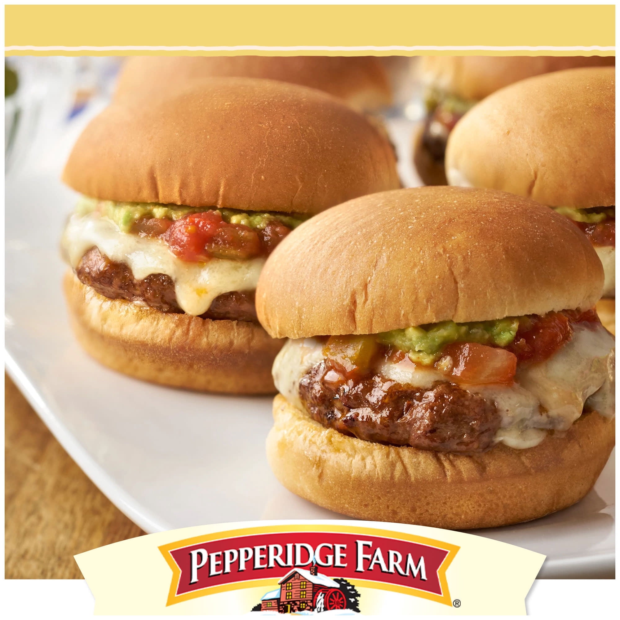 Pepperidge Farm Butter Sliders Mini Buns, 4-Pack 12 Count Bags