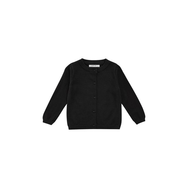 Cardigan Tricoté pour Filles et Garçons, Manches Longues, à Simple Boutonnage