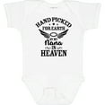 thumbnail image 3 of Inktastic Handpicked for Earth by My Nana in Heaven with Angel Wings Boys or Girls Baby Bodysuit, 3 of 5