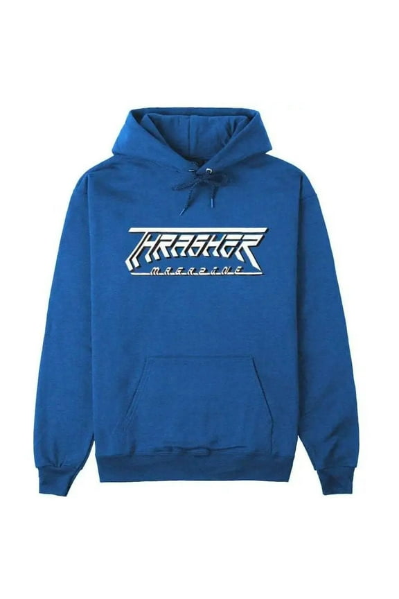 Future Logo Hoodie Sweatshirt Medium Royal