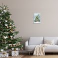 thumbnail image 3 of Stupell Industries Mistletoe Kisses Phrase Holiday Painting White Framed Art Prints Wall Art, 12 x 18, 3 of 10