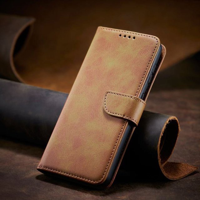 For Xiaomi Redmi Note 13 12 12S 11 11S 10 10S 9 9S 8 7 Pro Case Leather Bags Case For Redmi Note 13 Pro Plus Wallet Flip Cover Yellow RedmiNote 13Pro 4G