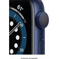 thumbnail image 4 of Apple Watch Serie 6 reacondicionado (GPS, 40 Mm) - Caja de Aluminio Azul - Correa Deportiva Azul Marino Intenso (Reacondicionado), 4 of 5