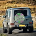 thumbnail image 5 of Honeii Summer Print Tire Covers, Waterproof Anti-UV Sun Snow Rain Tire Covers for Trailers, RV, Camper, SUV, Truck-14 inch, 5 of 6
