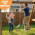 thumbnail image 5 of Joyfy 2 Pack Kids Swing Set，Outdoor Playground Backyards Swing Accessories with 66" Heavy Duty Chain Gang, 5 of 8