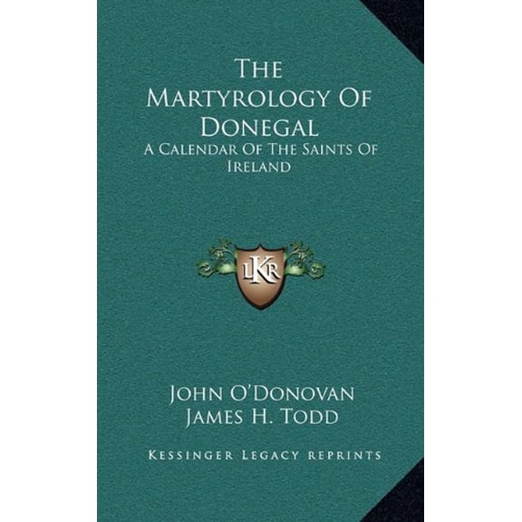 The Martyrology Of Donegal (Hardcover)