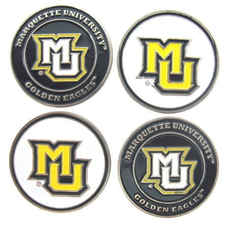 Marquette Golden Eagles Golf Ball Markers Set Of 4 Marquette Golden Eagles Golf Ball Markers By Waggle Pro Shopusa