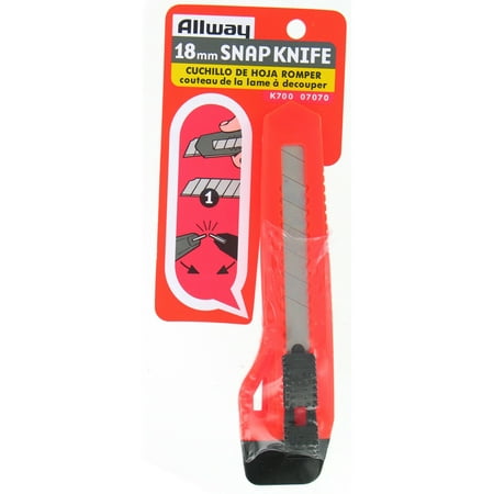 Allway Tools  K700 Pink Neon 18MM Snap Off Knife