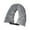 Gray, variant on Yonrjhukm Stuffable Travel Neck Pillow, Adjustable Velvet Travel Pillow for Extra Storage, Multifunctional Sleeping Support for Airplanes, Cars, and Bikes, Ideal for Travelers