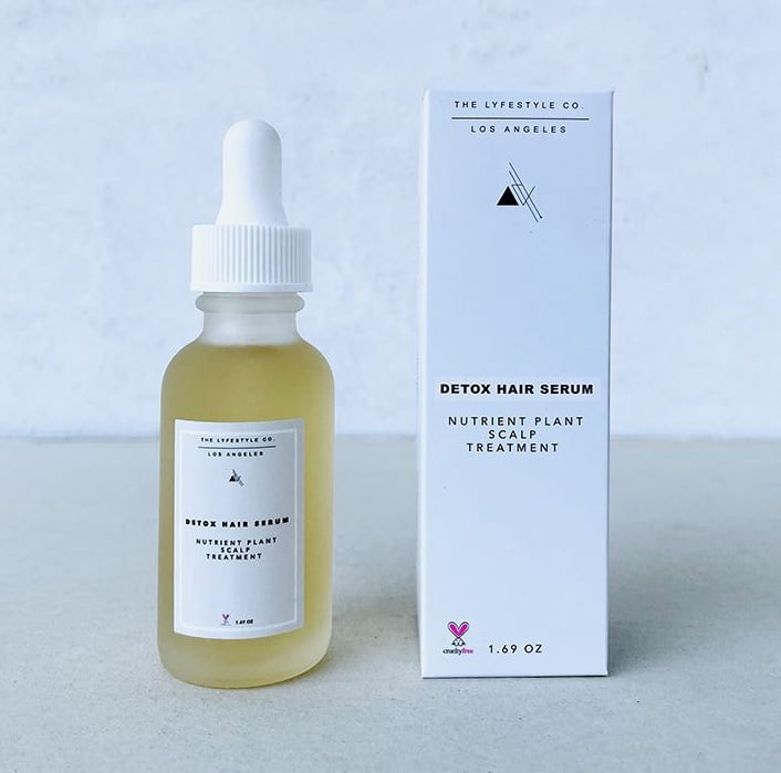 The Lyfestyle Co. Detox Hair Serum, Nutrient Plant Scalp Treatment