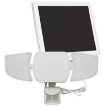 Westinghouse 2000 Lumen Solar Motion Activated Triple Head Security Light White