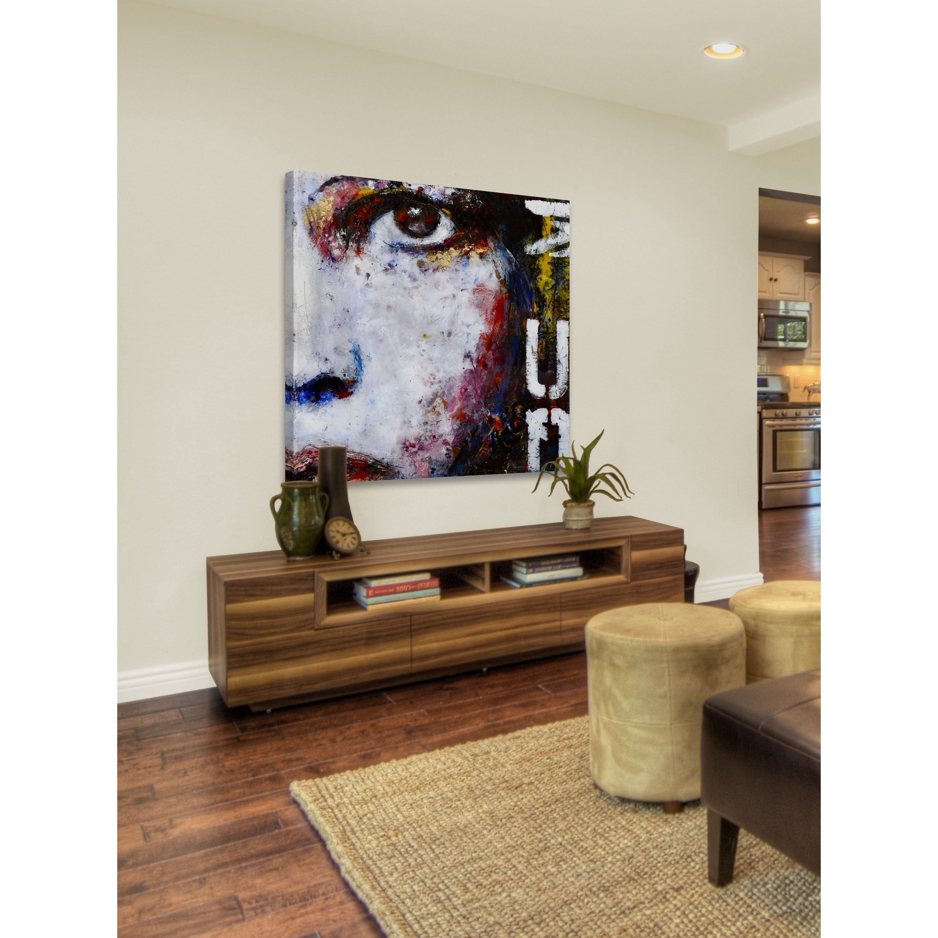 My Lady II Painting Print on Wrapped Canvas