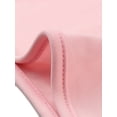 thumbnail image 5 of INSPIRE CHIC Women's Tie Front Open Navel Cardigan Feather Cuff Long Sleeve S Pink, 5 of 5