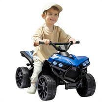 Juibresa Kids ATV 4 Wheeler, 6V Ride-On Car Toy for Children Ages 1-5, 1.8 mph Max Speed,  Music,Led Lights,Electric Vehicle Quad Car for Kids