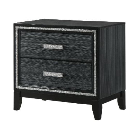Ergode Nightstand Weathered Black Finish