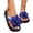 Blue, variant on 3D Floral Flip Flops for Women 2026 Dressy Flatform Thongs Flip Flops Summer Beach Slippers Vacation Fashion Casual Flip Flops Lightweight Flat Sole Comfortable Summer Sandals for Vacation,Pool Party