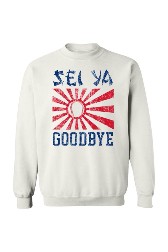 Sei Ya Goodbye Home Run Crewneck Sweatshirt