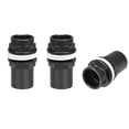thumbnail image 1 of Conector de Acuario Unique Bargains, Conector de Tubo de Agua, Juntas de Tubos Rectos, Accesorios para Tanques de Peces 1" ID Negro 3Pcs, 1 of 4
