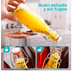 thumbnail image 4 of 8 Botellas De Vidrio Con Tapa Abatible, 250ml/8oz Xtellar multicolor, 4 of 4