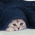 thumbnail image 4 of Unique Bargains Flannel Fleece Blanket Soft Warm Luxury Hemmed, 4 of 10