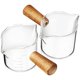 thumbnail image 1 of Jarra para espumar leche con mango de madera 2 piezas, 1 of 5