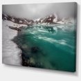 thumbnail image 2 of Lake With Icy Topped Mountains - Extra Large Landscape Canvas Art Print, 2 of 4