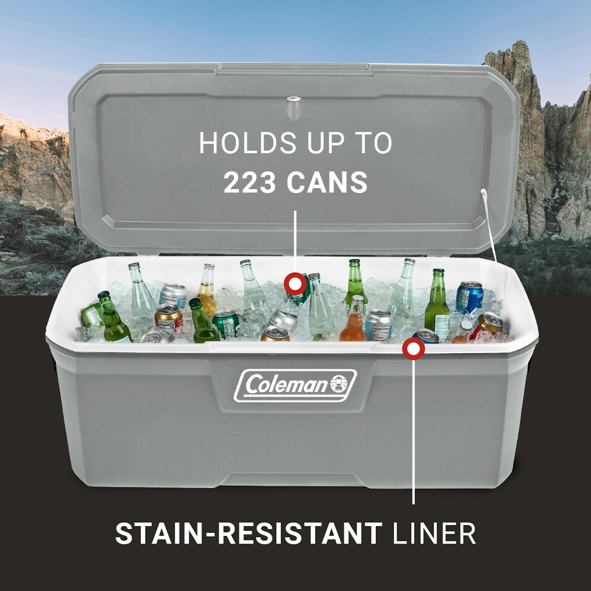 Coleman Classic Series 150-Quart Hard Cooler