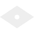 thumbnail image 4 of 28"W x 18 5/8"H x 4"ID x 9 3/4"C x 1"P Diamond Architectural Grade PVC Contemporary Ceiling Medallion, 4 of 11