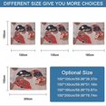 thumbnail image 4 of Folding Fan Tapestry Room Wall Background Hanging Blanket Home Party Decoration Cloth Aesthetic Art Tapestry for Bedroom Living Room Dorm, 4 of 5