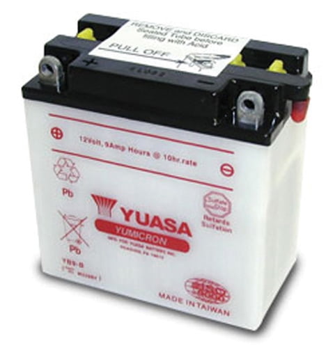YUASA Batterie YB9-B 12V Piaggio TPH 50 Typhoon 2009-2010 Bj 