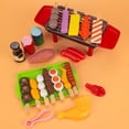 thumbnail image 2 of Bamboohart Ensemble de Jouets Barbecue pour Enfants - Jouets de Cuisine de Jeu Simulé avec Interaction Éducative Nourriture Barbecue Simulée Accessoires BBQ Colorés Excellent Cadeau pour Enfants, 2 of 6