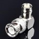 thumbnail image 3 of Tholdsy 2PC/10PC Conector de codo Adaptador de cable coaxial RF Ángulo derecho de 90 ° Teléfono y Comunicación 2 piezas y plata s, 3 of 5