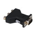 thumbnail image 4 of Cable de datos VGA macho a 3 RCA hembra adaptador convertidor conector de cable divisor Tmvgtek Nuevos Originales, 4 of 6