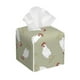 thumbnail image 1 of Balery Funny Chicken Porta Pañuelos de Cuero con Estampado – Funda Moderna Cuadrada para Caja de Pañuelos, Dispensador 5x5x5'', 1 of 7