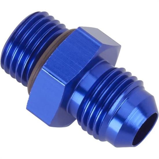 Straight High-Flow O-Ring -6 AN Hose to -6 AN Port Fitting