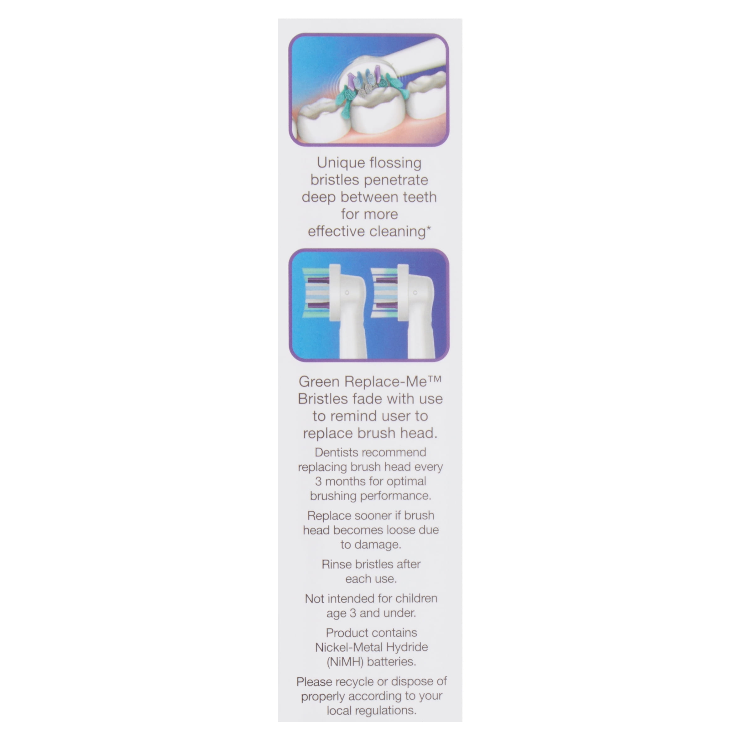 equate toothbrush battery replacement