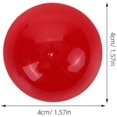 thumbnail image 2 of 25 Pcs Balles Raffle Bingo Balles Sans Numéro Balles en Plastique Creuses 40MM Rouge Rouge Rouge Rouge, 2 of 5