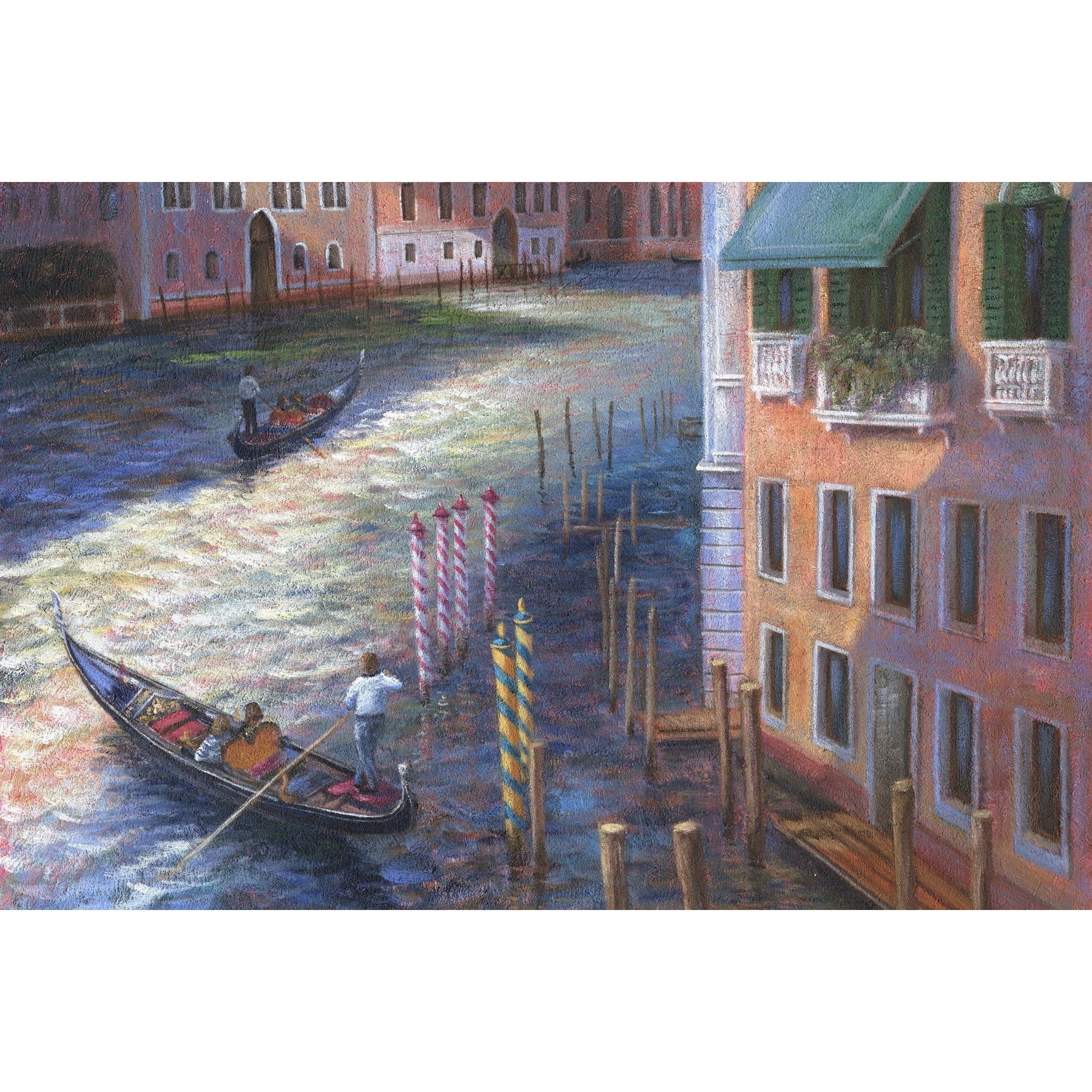 "Grand Canal" Painting Print on Wrapped Canvas