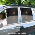 thumbnail image 2 of Parasoles para ventana lateral de coche, privacidad magnética, color negro, 2 uds., cubiertas, persianas, cortinas, accesorios para automóviles, sombrillas que se mantienen más frescas, 2 of 5