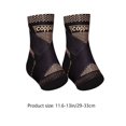 thumbnail image 6 of Yooshoverk Copper-Infused Ankle Support Sleeve, Breathable Compression Brace for Sports, 6 of 9