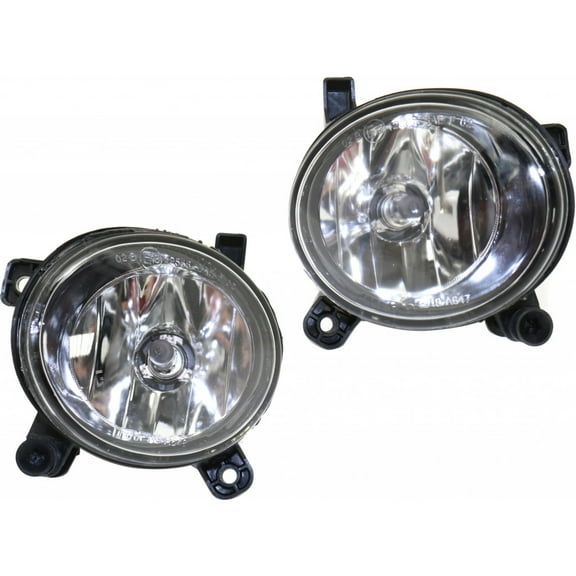 CarLights360: For 2009 2010 2011 Audi S6 Fog Light Assembly Driver and Passenger Side Pair w/Bulbs CAPA Certified | AU2592115 AU2593115