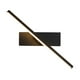 thumbnail image 1 of Aplique de pared moderno giratorio Yuyangstore Luz tricolor negra, 1 of 8