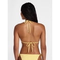 thumbnail image 3 of No Boundaries Lemon Eyelet Triangle Bikini Swim Top, Women's XXS-XXL, 3 of 5