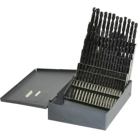 

Hertel 135° Point Oxide Finish HSS Jobber Length Drill Bit Set 60 Piece Standard Point Straight Shank